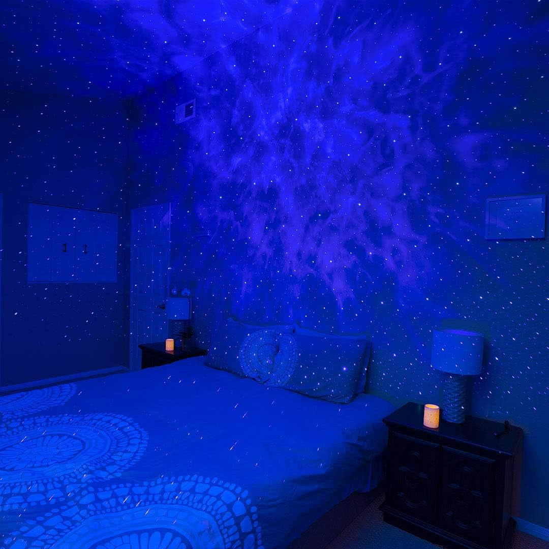 Sky Lite - LED Laser Star Projector, Galaxy Lighting, Nebula Lamp (Blue Stars)